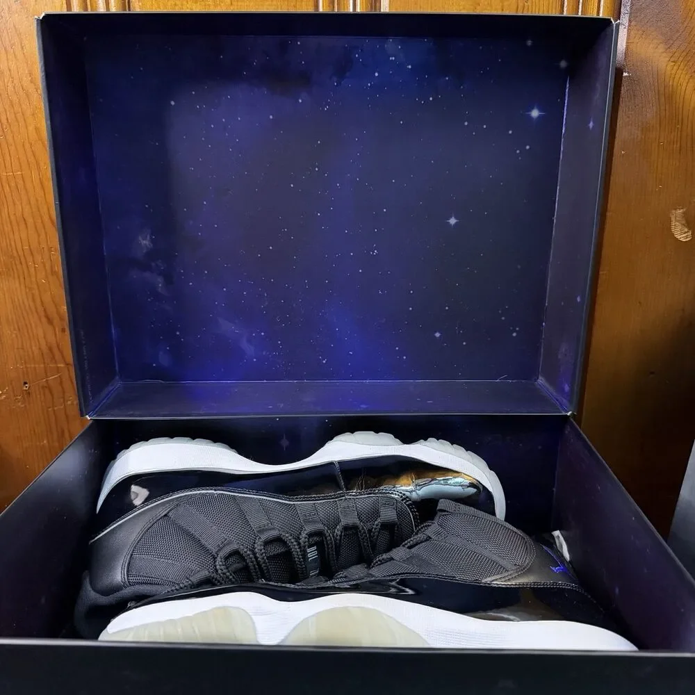 Jordan 11 Space Jam Retro 2016 Release Size 10.5 Men (378037-003) Original All